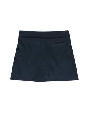 Girls&#39; Cotton Rich Improved fit Skort with StayNEW&trade;